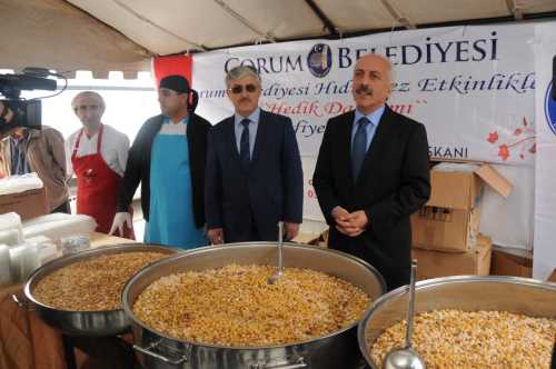 Çorum Belediyesi Hedik dağıtacak