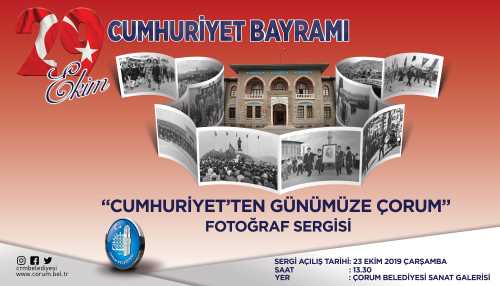 Çorum Belediyesi’nden fotoğraf sergisi