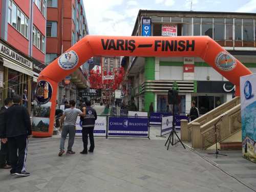 Çorum Belediyesi Oryantiring Yarışı basladı