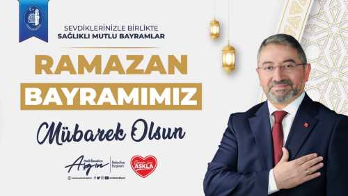 Çorum Belediyesi Ramazan Bayramı İlanı