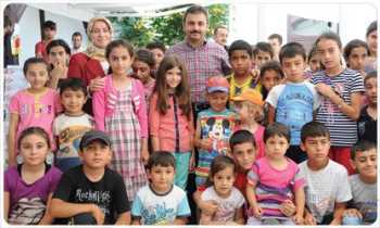 Çorum Belediyesinden 1571 çocuğa bayramlık