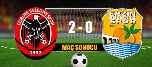 Çorum Belediyespor-Erzin Spor maçı