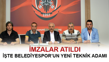 ÇORUM BELEDİYESPOR’UN YENİ TEKNİK ADAMI İMZAYI ATTI