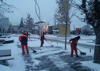 ÇORUM BU GECE BEYAZ'A BÜRÜNDÜ 