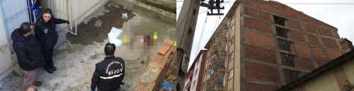 Çorum'da  Bebeğini çöp poşetine koyup 5. kattan attı