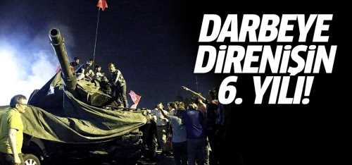 Çorum'da 15 Temmuz darbe girişiminin 6. yıldönümü