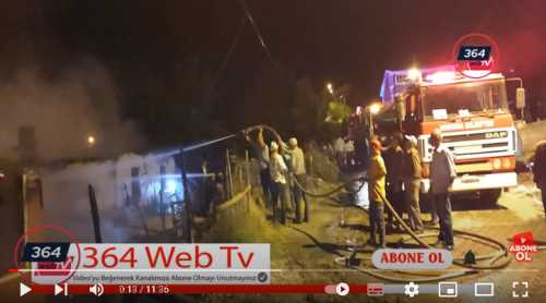 Çorum’da 2 ev Küle Döndü 1 Ölü 1 Yaralı