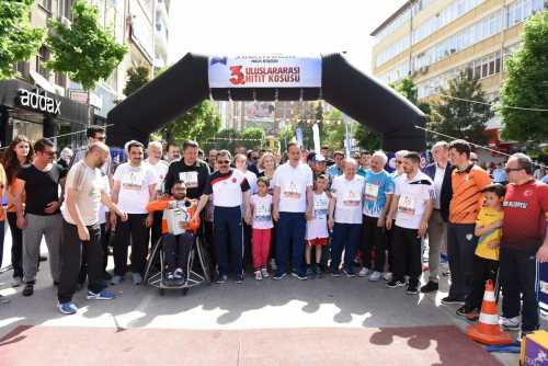 Çorum'da 3.Geleneksel Hitit Koşusu yapıldı