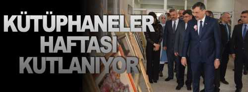 Çorum’da 55. Kütüphaneler Haftası başladı