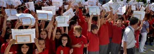 Çorum'da 94.558 öğrencinin yaz tatili başladı!