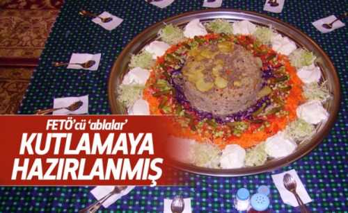 Çorum'da ablalar,ağabeyler,İmamlar Maklubeyi darbe sonrası yiyeceklerdi