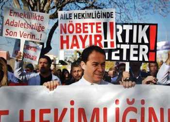 Çorum'da aile hekimleri iş bıraktı