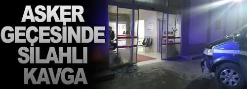 Çorum’da asker uğurlamasında kavga