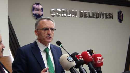 Çorum'da Çiftçiler Maliye Bakanı Ağbal'la Buluştular