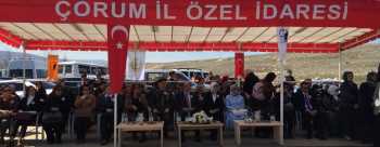 ÇORUM'DA CUMHURBAŞKANLIĞI HATIRA ORMANI OLUŞTURULDU