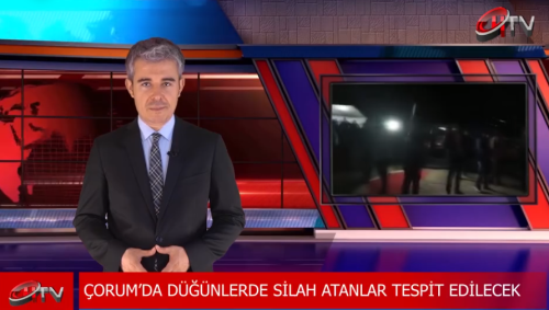 Çorum’da düğünlerde silah atanlar tespit edilecek