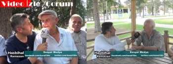 ÇORUM'DA İFTAR ZAMANI  HASBİHAL RAMAZANDA 