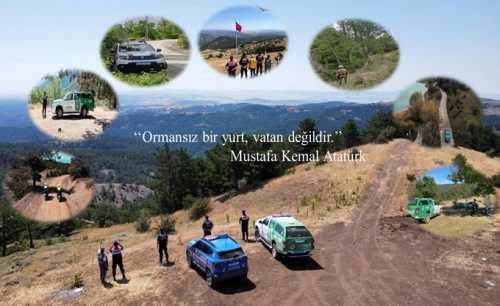 Çorum'da Jandarma Ormanlar İçin Teyakkuzda!