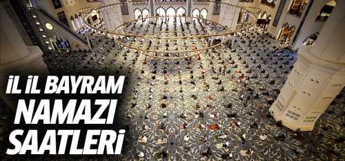 Çorum'da Kurban Bayramı Namazı  06.00'da 