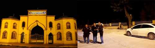 Çorum'da mezarlıktan ağlayan kız 