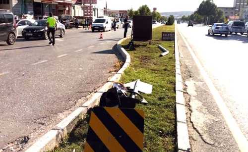 Çorum'da Oto Çekiciler çarpıştı 1 kişi öldü