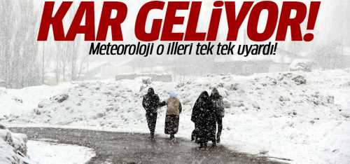 Çorum'da Pazar günü kar yağışı bekleniyor!