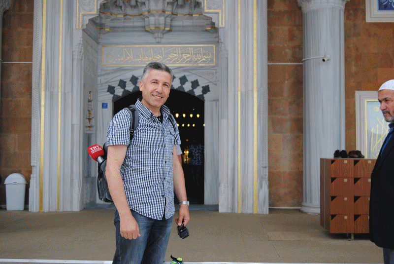 Çorum'da Ramazan Bayram namazı Akşemseddin caminde kılındı