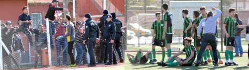 Çorum'da Şampiyonluk maçı yarıda kaldı  