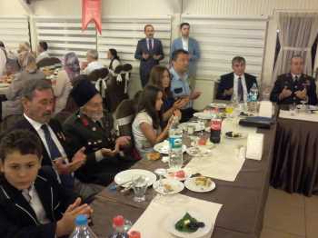 ÇORUM'DA ŞEHİT AİLELERİ VE GAZİLER İFTARDA BULUŞTU