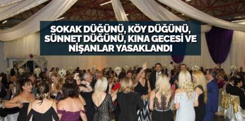 Çorum'da sokak ve köy düğünleri yasaklandı