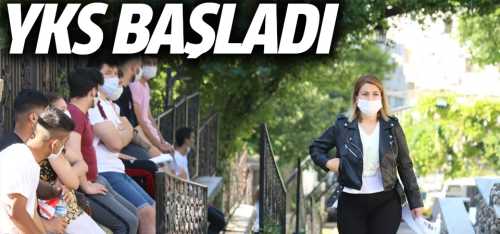 Çorum'da Veliler YKS'nın heyecanı yaşadılar 