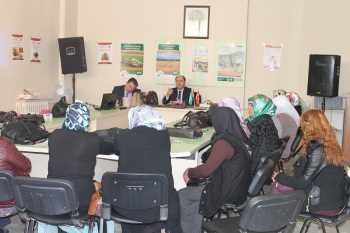 ÇORUM’DAKİ KADIN ÇİFTÇİLER EĞİTİMDEN GEÇTİ