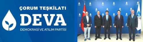 Çorum DEVA Partisinin Kurucu İl Heyeti belli oldu