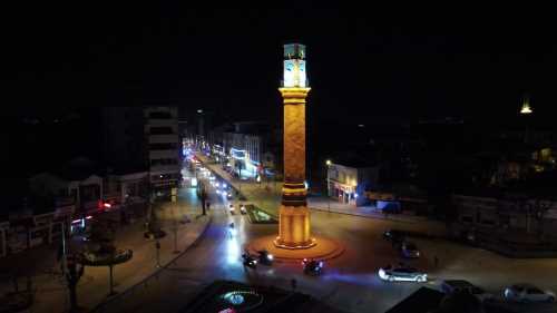  Çorum Emniyet Müdürlüğü İl Jandarma Komutanlığı kortej geçişi düzenlendi