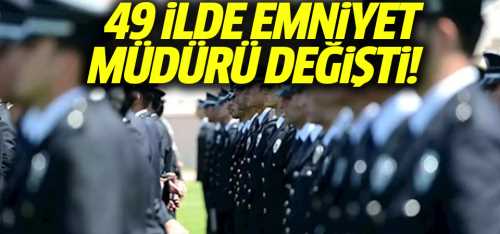 Çorum Emniyet Müdürü değişti 