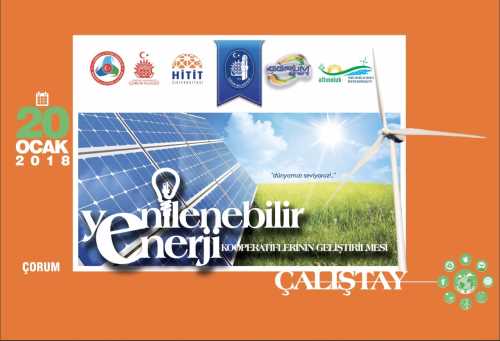  Çorum Enerji Kooperatifi Çalıştayına hazırlanıyor