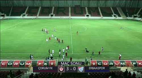 Çorum FK: 3 - Erbaaspor: 0