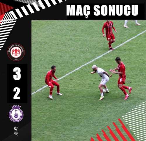 Çorum FK 3 Afjet Afyonspor 2 maç sonucu