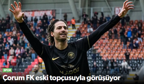 Çorum FK Ahmet Sagat'la Görüşüyor!