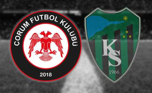 Çorum FK-Kocaeli spor maçı