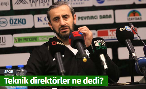 Çorum FK Teknik direktörü Serkan Özbalta ne dedi?