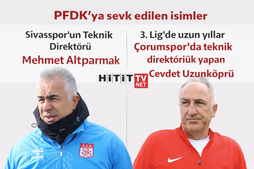 Çorum Futbolunun Yakından tanınan ismi PFDK’ya Sevk Edildi