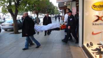 Çorum Gazi Caddesi'nde hareketli saatler