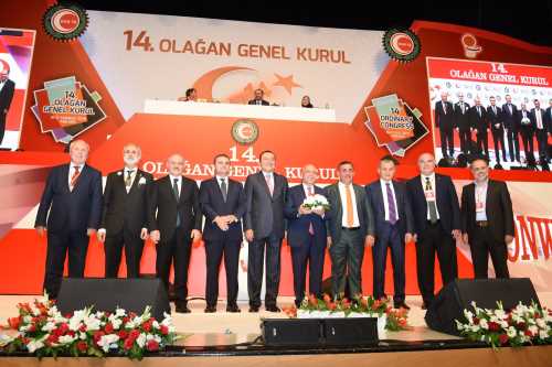 Çorum Hak-İş şubesi Genel Kurulu'na katıldı