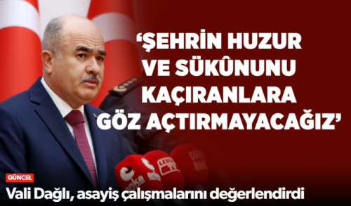 Çorum Huzurunu Kaçıranlara Göz Açtırmayacağız!