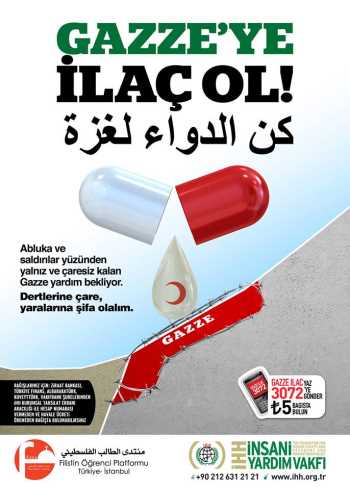 Çorum İHH'dan Gazze'ye İlaç Ol kampanyasına Davet