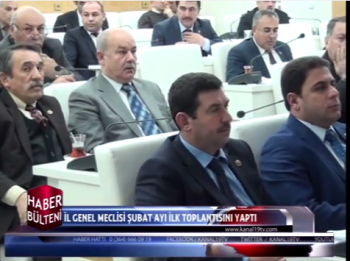 ÇORUM İL GENEL MECLİSİ ŞUBAT AYI İLK TOPLANTISINI YAPTI