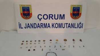 Çorum Jandarmadan Tarihi Eser Operasyonu  