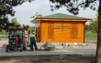ÇORUM KÜLTÜR PARK’A YENİ MESCİT YAPILIYOR
