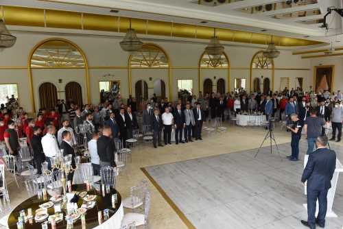 Çorum'lu Pehlivanlar Protokolle buluştu!